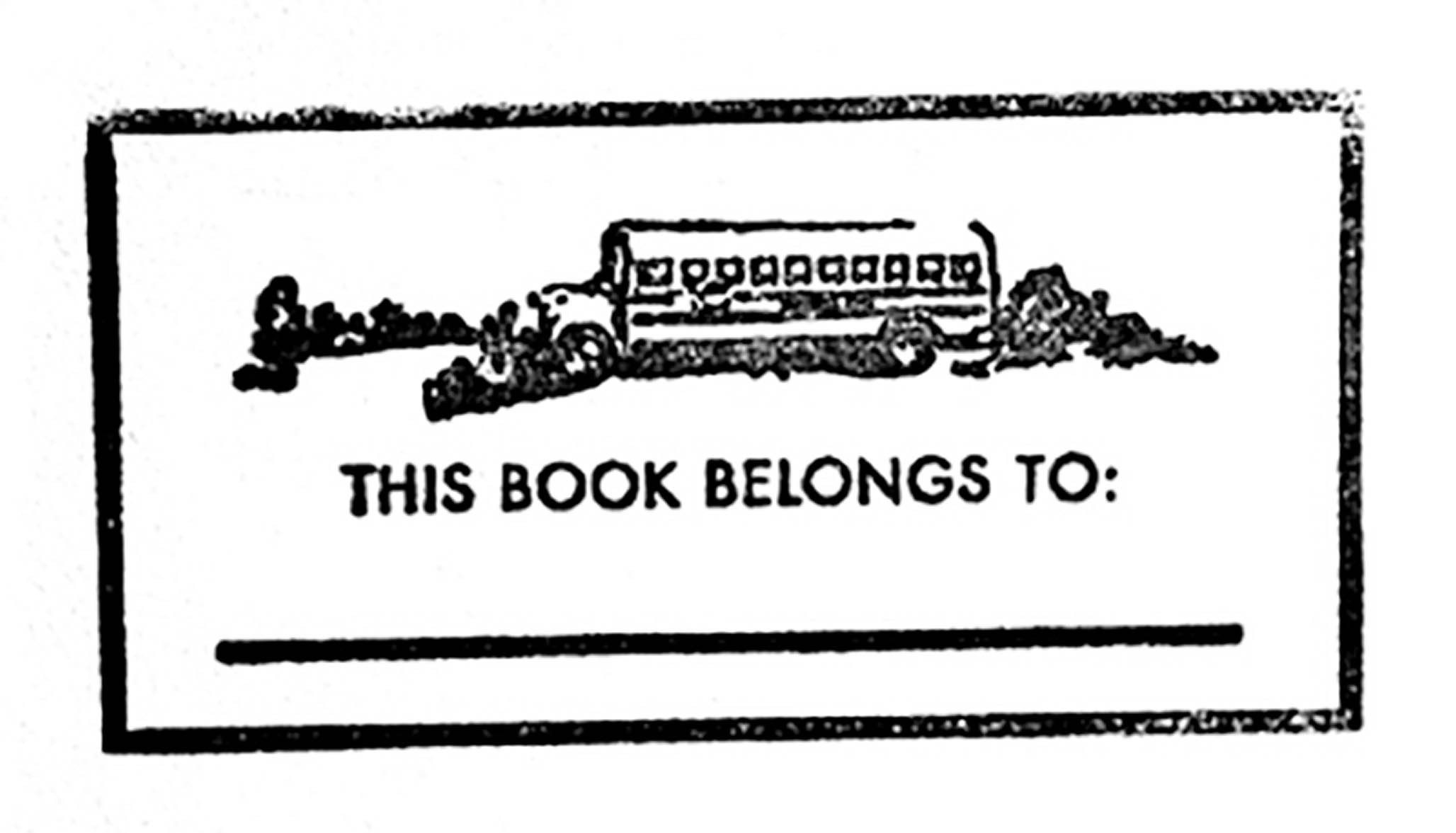 Impactist Field Trip Stamp Bookplate