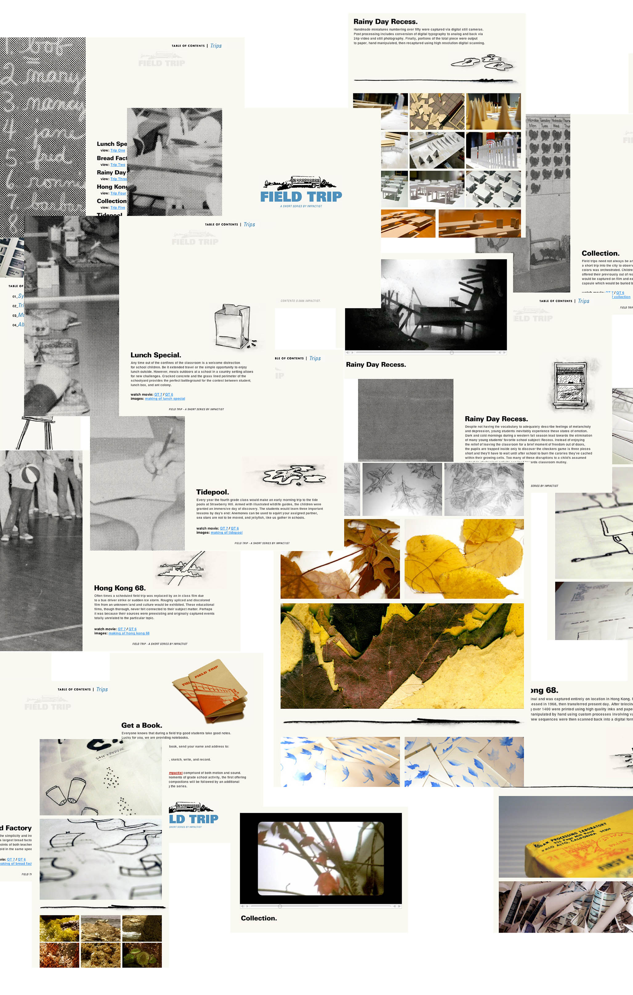 Impactist Field Trip Website detail
