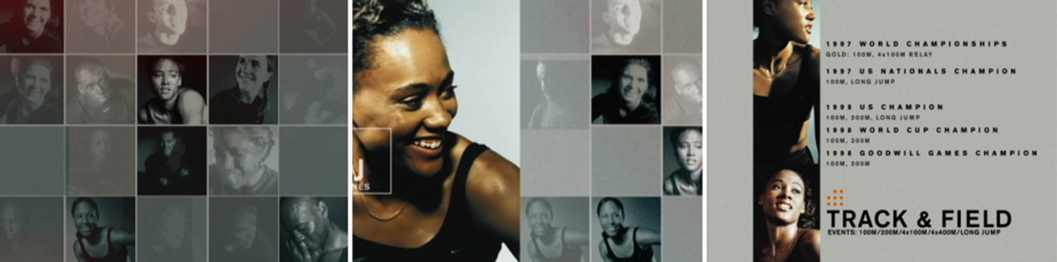 Impactist Nike Athlete Bio Frames