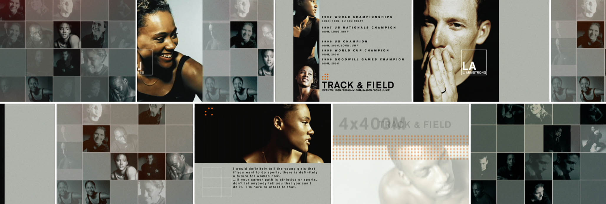 Impactist Nike Athlete Bio Frames