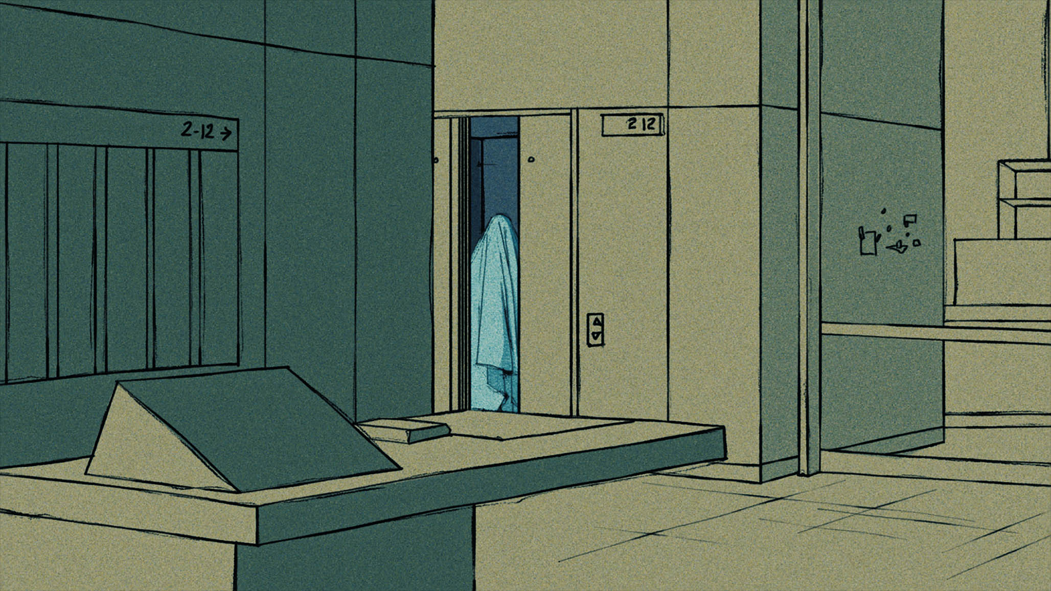 Impactist Ghost Office Still Frame 02