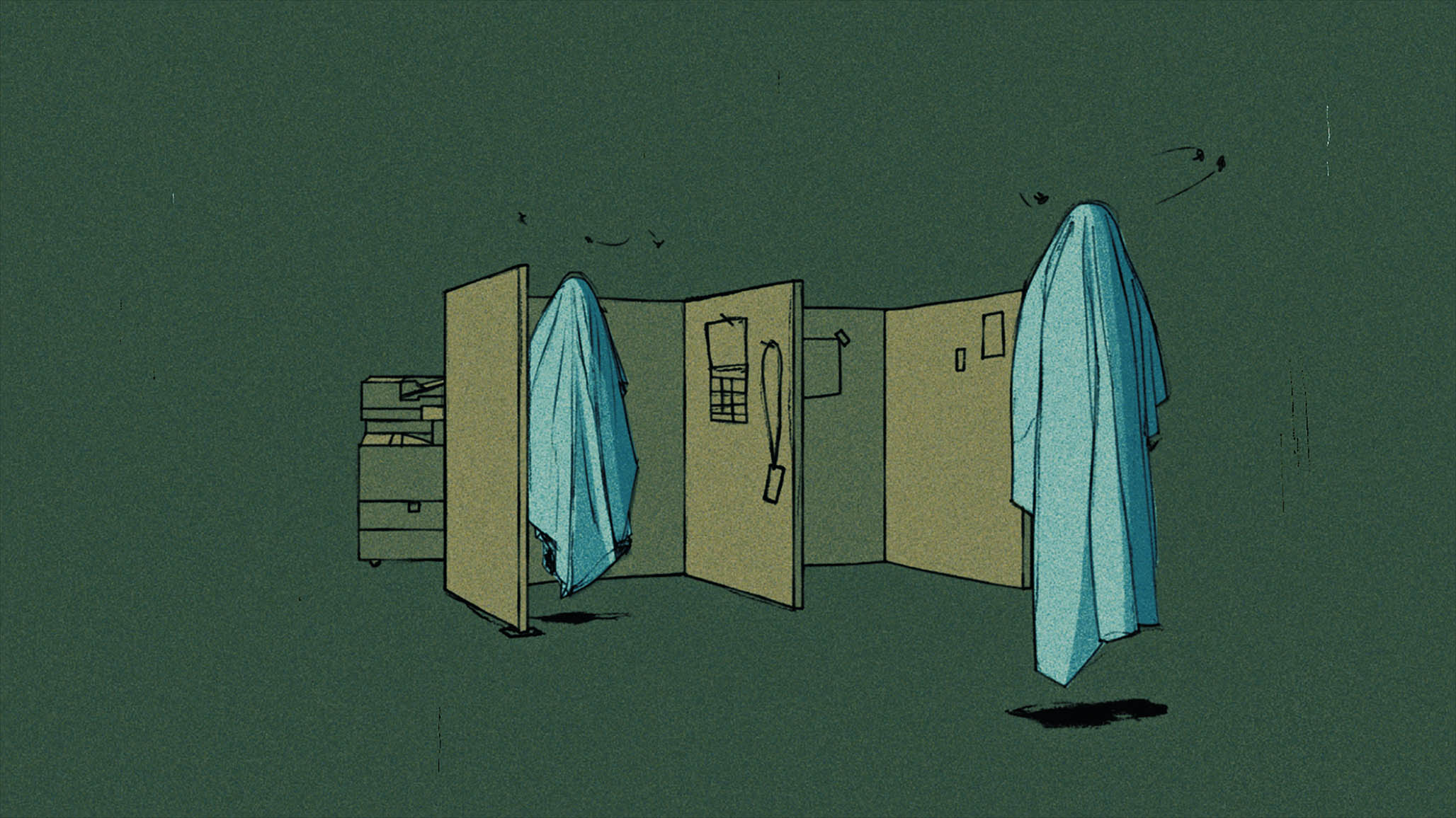 Impactist Ghost Office Still Frame 04