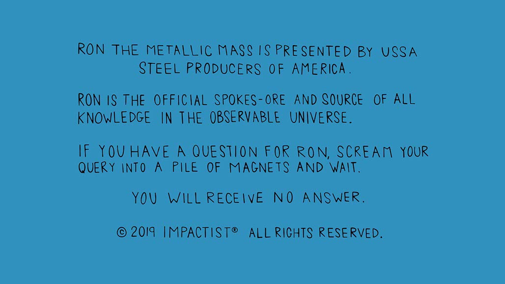 Impactist Hello Ron Still Frame 01