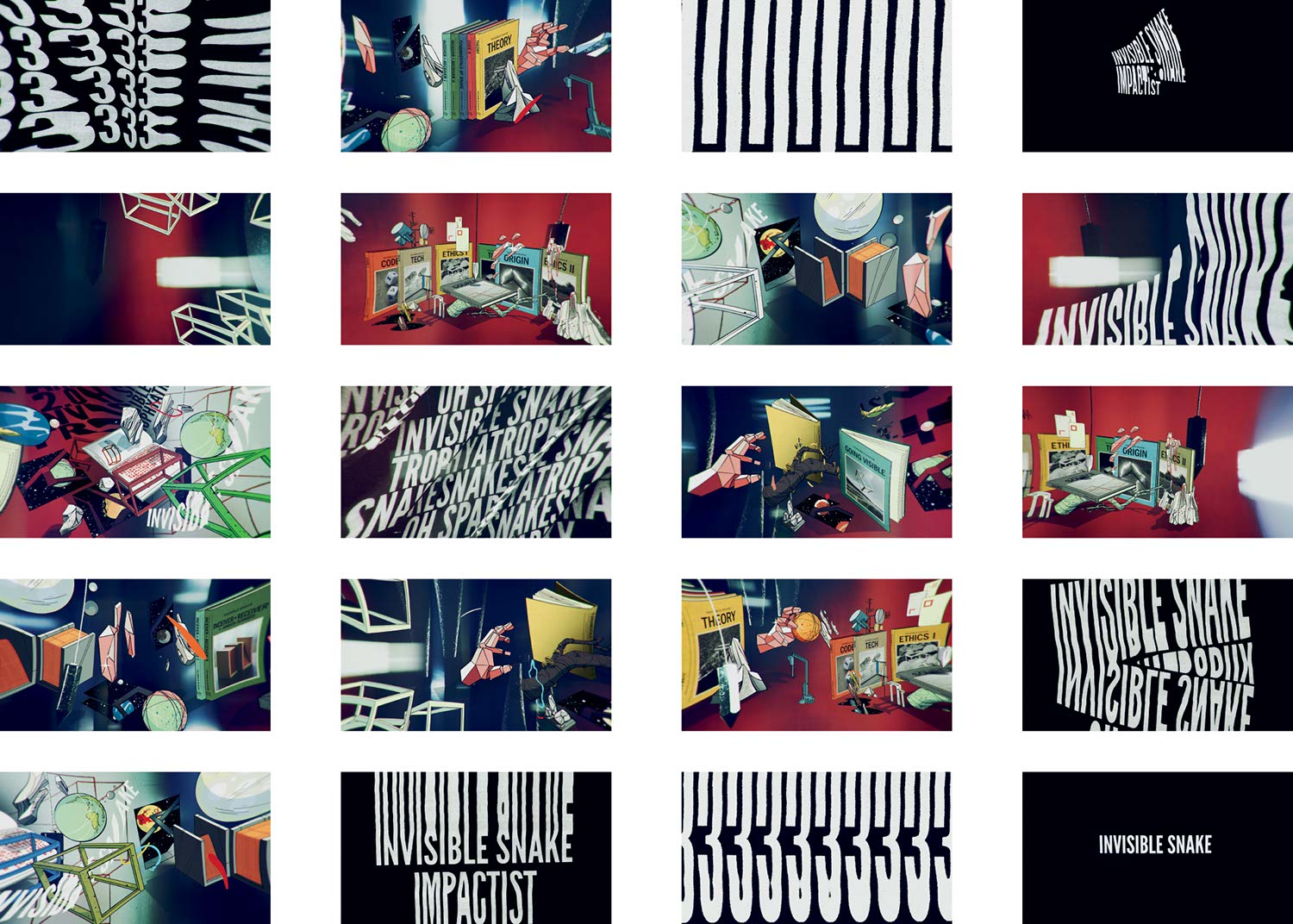 Impactist Invisible Snake frames