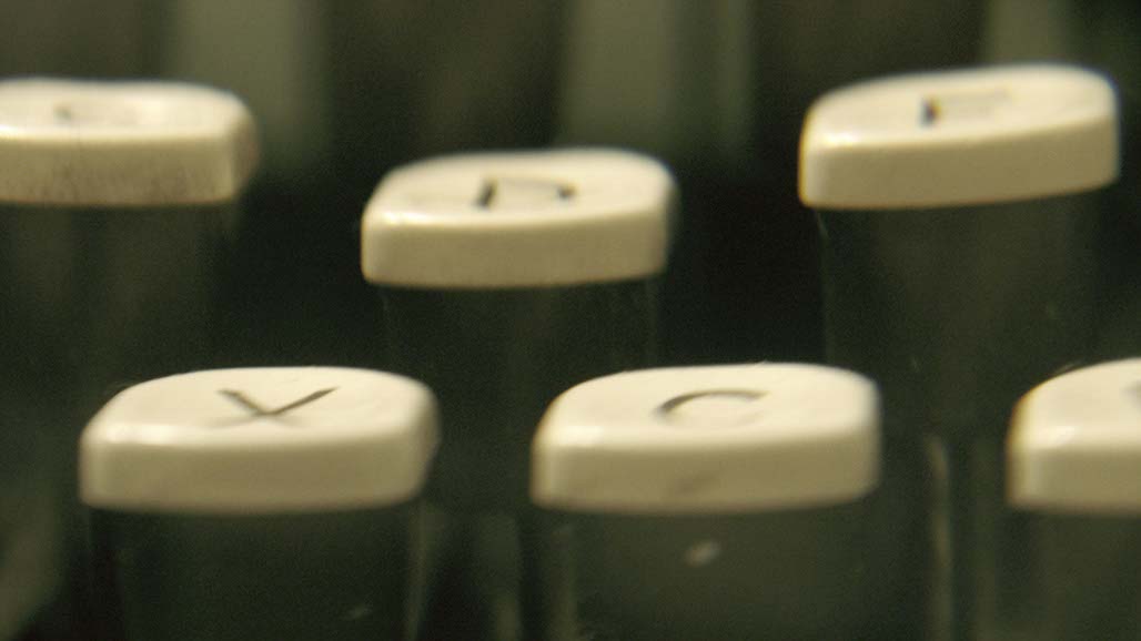 IMPACTIST. THE TYPE WRITER.